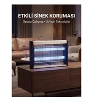 UV LED'li Sinek Öldürücü Lamba Sessiz Çalışır