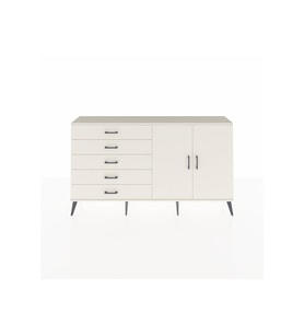 Arges Konsol 2 Raflı 5 Çekmeceli 2 Kapaklı 176x30x99 Aytaşı-Aytaşı