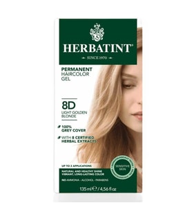 Herbatint Bitkisel Saç Boyası 8D Blond Clair Dore