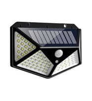 100 Led DIŞ Mekan Solar Aydınlatma Fotoselli Solar Lamba Hareket Sensörlü Güneş Enerjili lamba