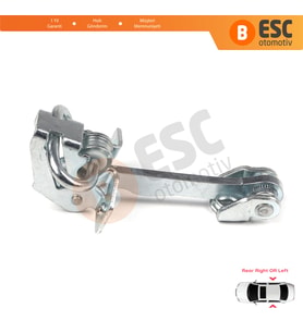 Opel Corsa C X01 2000-2009 160257 24413391 İçin Arka Sağ veya Sol Kapı Gergi Yayı