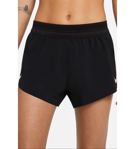Nike AeroSwift Running Slim Fit Shorts Kadın Slip Astarlı Dar Kesim iç Cepli Pliseli Şort Siyah