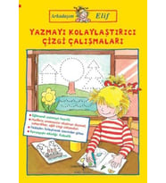 Arkadaşım Elif - Yazmayı Kolaylaştırıcı Çizgi Çalışmaları