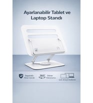 Döner ve ayarlanabilir masaüstü tablet ve kitap tutucu R19
