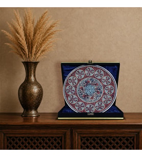 e38 EL İŞÇİLİĞİ ÇİNİ TABAK 25 CM - 6671