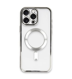 Apple İphone 16 Pro Kılıf Kross Magneticsafe Kapak - Gümüş