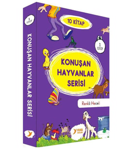 1. Sınıf Konuşan Hayvanlar Serisi 10 Kitap
