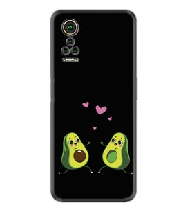 General Mobile GM 21 Pro GM 22 Pro Plus Kılıf Desemli Silikon Aşık Avokadolar 1642