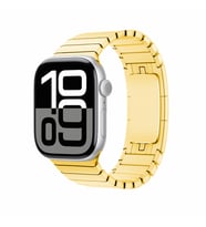 Apple Watch 42mm Uyumlu Kordon Paslanmaz Çelik Luxury Metal KRD-35 Kayış