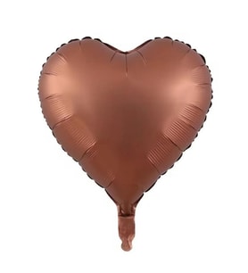 Retro Karamel Kalp Folyo Balon
