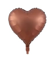 Retro Karamel Kalp Folyo Balon