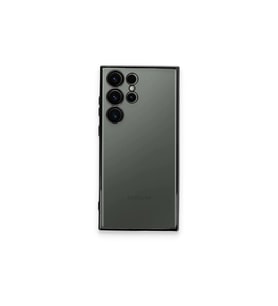 Samsung Galaxy S23 Ultra Kılıf Razer Lensli Silikon - Siyah