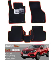 RENAULT KADJAR (2014-2022) Uyumlu EVA Paspas Tam Set–Oto Paspas,Araca Özel