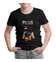 PUBG - Red Storm Siyah Çocuk Tshirt