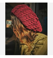 Bordo Slouch Bere