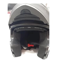 Jk-20  Jk 902 Mat Siyah Çene Pedli Güneş Vizörlü Çeneden Açılır Kask [Mat Black]