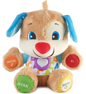 Fisher-Price Eğlen&Öğren Yaş Ve Üzeria Göre Gelişim Eğitici Köpekçik (Türkçe), 6 - 36 Aylık, Fpn79 (Krem)