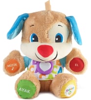 Fisher-Price Eğlen&Öğren Yaş Ve Üzeria Göre Gelişim Eğitici Köpekçik (Türkçe), 6 - 36 Aylık, Fpn79 (Krem)