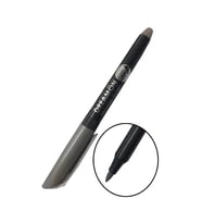 Grafik Kalemi ve Davetiye Kalemi Metalik Gümüş Gri Lineplus Dreamon 1 Adet 0.5-2.0 mm Metallic Brush