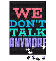 Lyric We Don't Talk Anymore Puzzle 240 Parça Yapboz