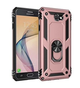 Samsung Galaxy J7 Prime Uyumlu Kılıf Zore Vega Kapak (Mavi)
