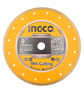 Ingco DMD032302HT 230x22.2mm Ultra İnce Elmas Seramik Kesme Diski Islak/Kuru