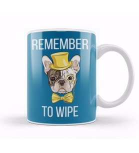 DOG Lover Gift Kupa Bardak Porselen