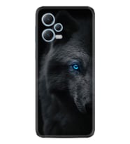 Xiaomi Redmi Note 12 5g Kılıf Resimli Desenli Silikon Platinium Series Dark Wolfs 1834