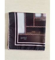 Halka Zincir Desenli Soft Eşarp Desen 1 Renk 8