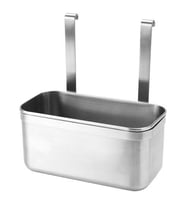 Kaşık Çatal Bıçaklık 24x12x26.5 Cm, Paslanmaz Çelik Mutfak Düzenleyici MeridyenDukkan Asılır (Metal)