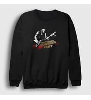 Presmono Unisex Siyah Solo Scorpions Michael Schenker Sweatshirt 388597tt
