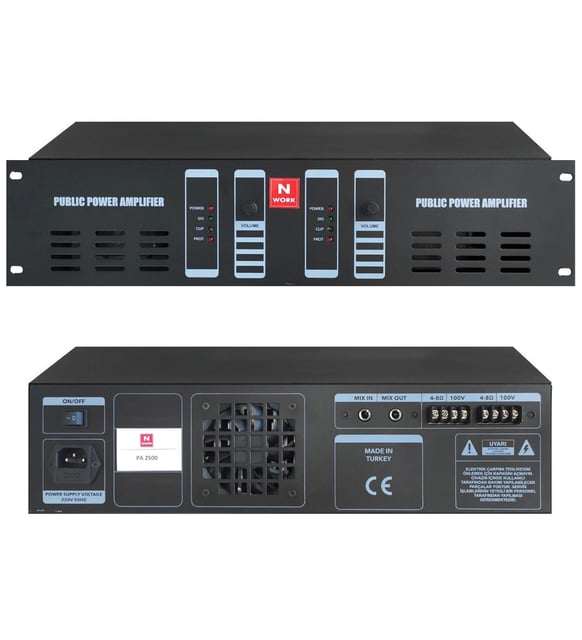 Niwork Nıwork Pa-2500 Power Anfi 2500 Watt 220v Trafolu