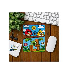 Angry Birds Baskılı Oyuncu Mousepad 009