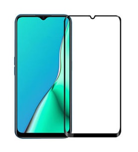 Oppo A74 Uyumlu Ön Koruma Seramik Nano Ekran Koruyucu (Siyah)