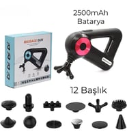 12 Başlıklı Masaj Aleti