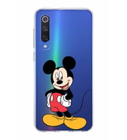 Xiaomi Mi 9 Se Uyumlu Kapak Mickey Mouse Tasarımlı Şeffaf Silikon Kılıf