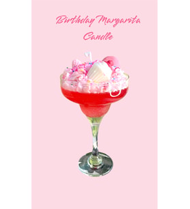 Birthday Margarita Candle- Doğumgünü Margarita Mumu