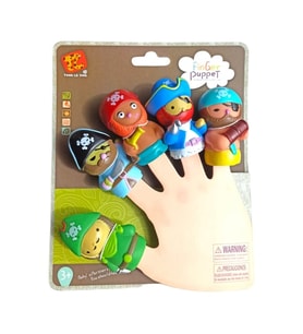Finger Puppet Korsanlar Parmak Kukla Seti 5 Korsanlı Oyuncak Parmak Kukla