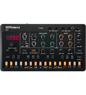 Roland Aira Compact S-1 Tweak Synth  Modern Aletlerle Ultra Taşınabilir Mikro Polisentezleyici  D-