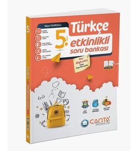 Çanta Yayınları 5. Sınıf Türkçe Etkinlikli Kazanım Soru Bankası