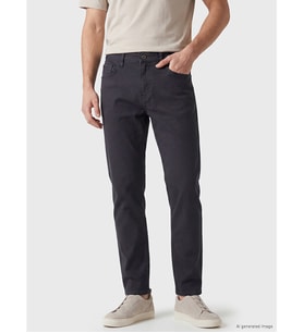 LCWAIKIKI Classic Lacivert Regular Fit Gabardin Erkek Chino Pantolon