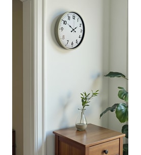 36 Cm Standart Krem Duvar Saati