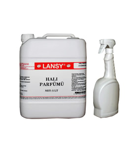 Lansy Halı Parfümü 5 Lt+ Uygulama Spreyi (Beyaz)