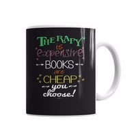 BOOKS THERAPY Kupa Bardak Porselen