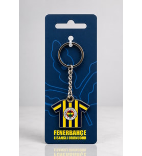 Lisanslı Fenerbahçe Parçalı Forma Anahtarlık "Dekomus Cep Defteri Hediyeli"