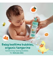 Lexroo Organik Mandalina Özlü Uyku Öncesi Bebek Banyo Köpüğü 250ml