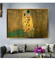 Altın Çerçeveli dekoratif tablo a791 (Gold)