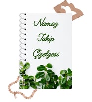 namaz takip çizelgesi, namaz listesi