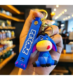 Disney Winniie The Pooh -Eşek Eeyore  Anahtralık Çanta SÜSÜ
