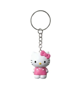 3D Baskı Hello Kitty Figürlü Anahtarlık - Sevimli Çanta ve Anahtar Aksesuarı